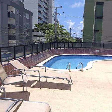 MaceióApartamento A Beira-Mar Com Piscinaアパートメント エクステリア 写真